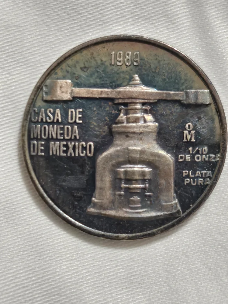 1989 Casa de Moneda de Mexico Silver Coin Set image indicator(4)