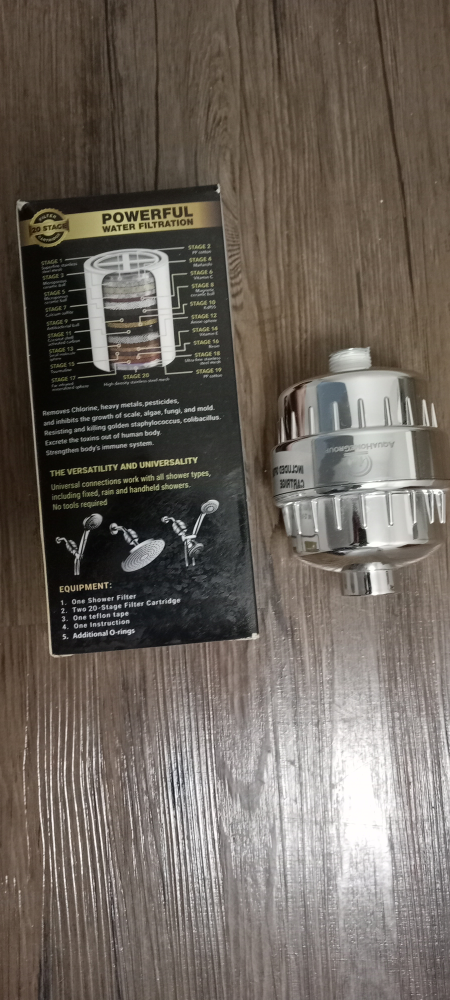 AquaHomeGroup 20 Stage Shower Filter - photo 3
