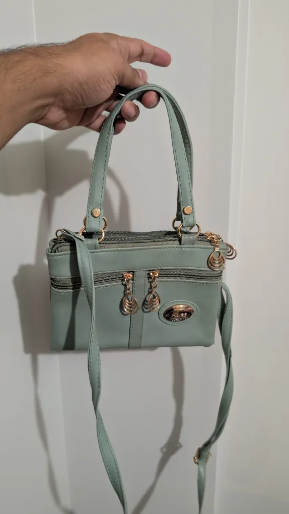 Small Mint Green Crossbody Bag