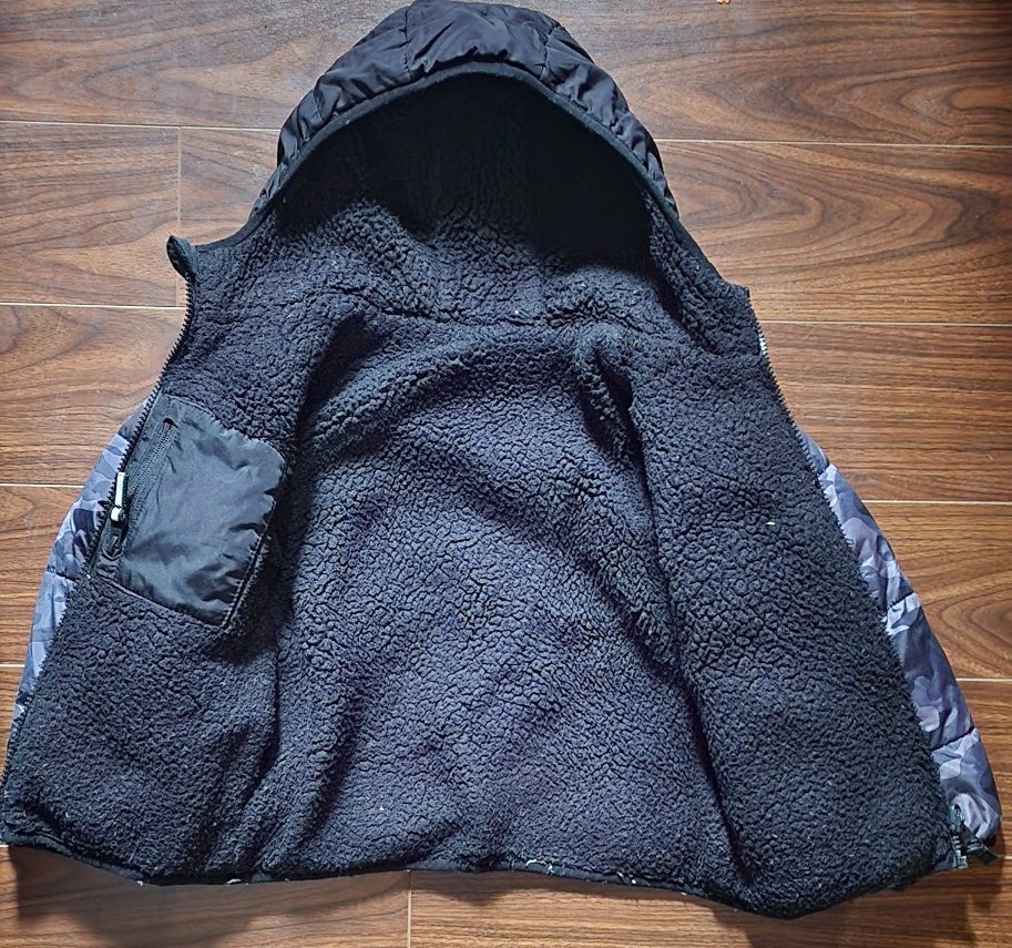 Boys' Camouflage Puffer Jacket - photo 2