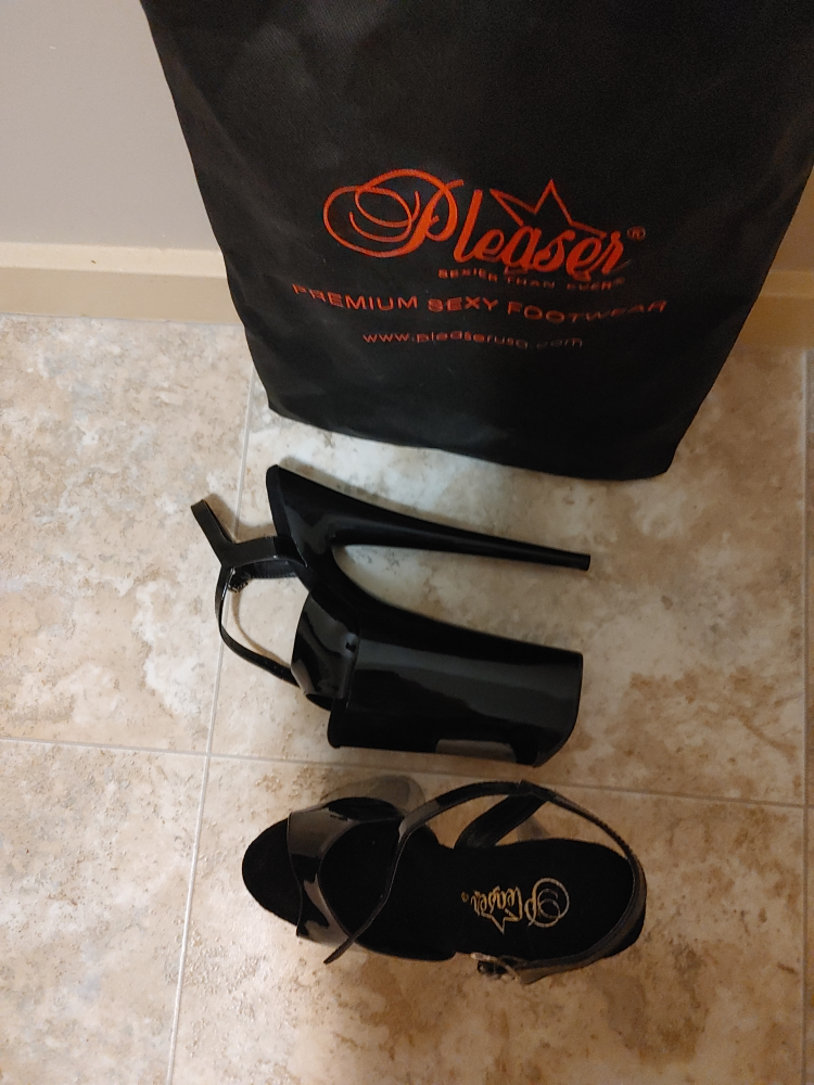 Pleaser 6inch Black Platform stilettos - photo 2
