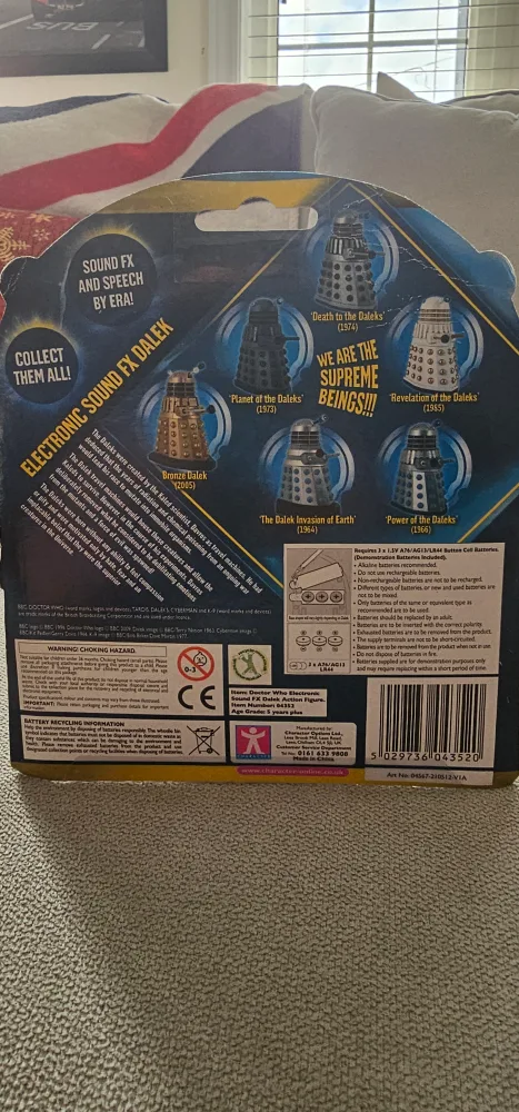 Doctor Who Sound FX Dalek Toys image indicator(8)
