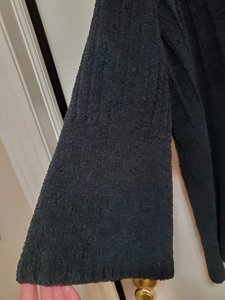 Denver Hayes Black Cardigan Sweater Size XL image indicator(3)