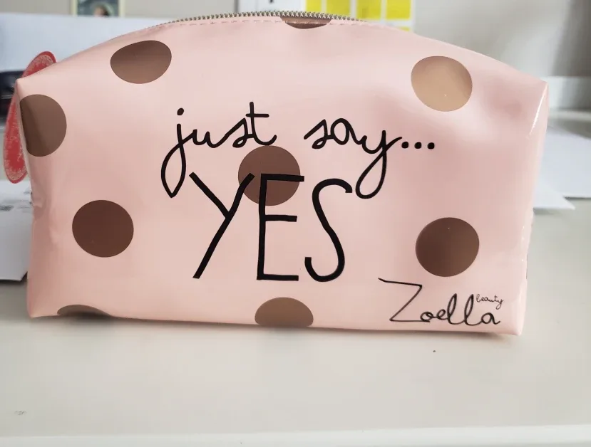Zoella Pink Polka Dot Makeup Bag image indicator(2)