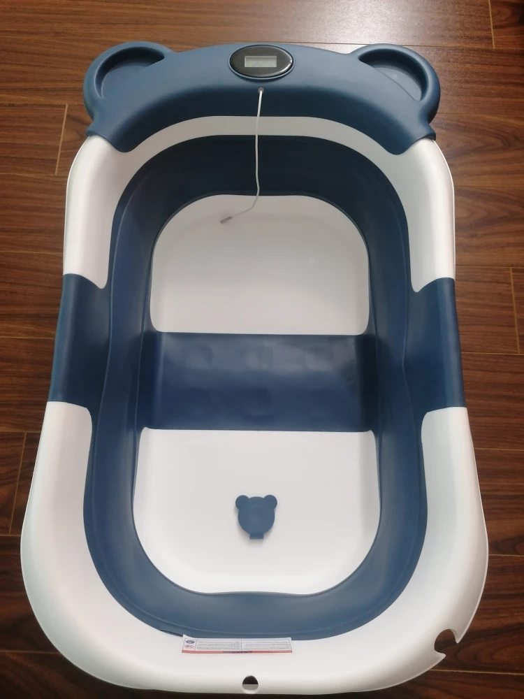 Baby Bath Tub with Thermometer and Support - photo 5