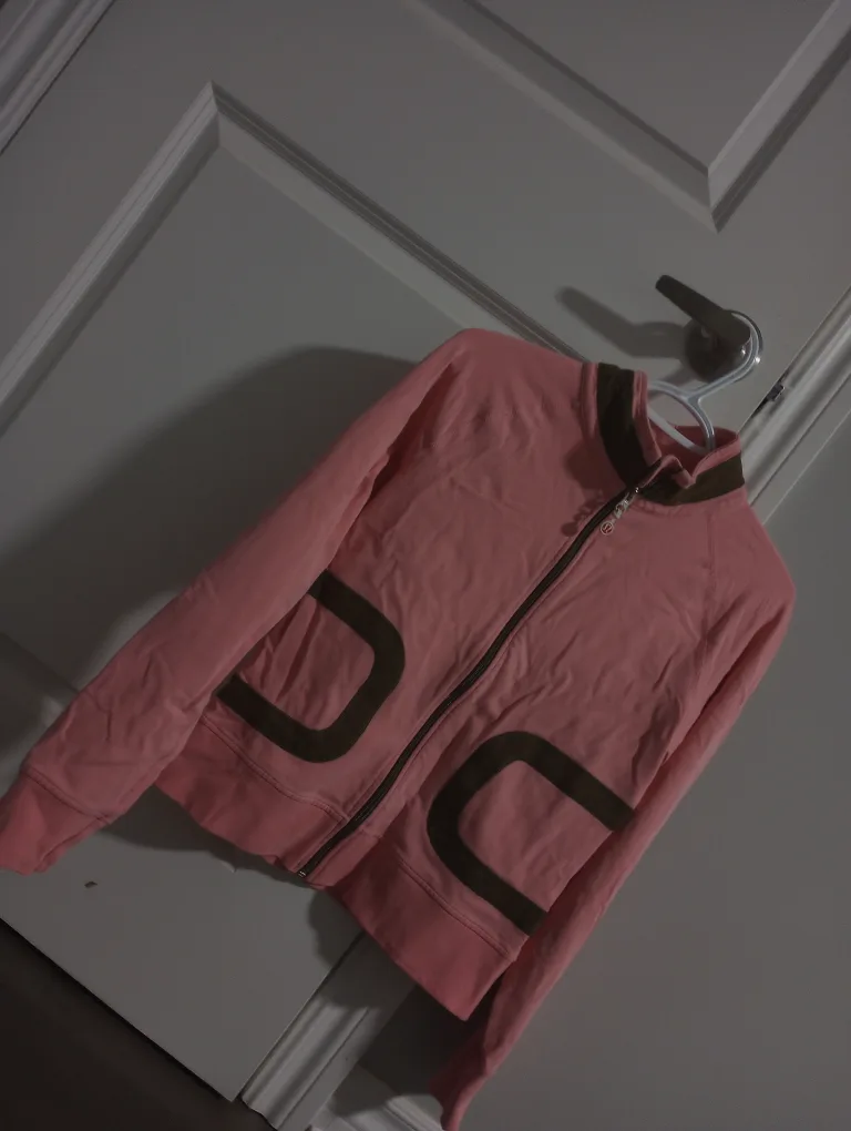 lululemon Athletica Pink Zip-Up Jacket image indicator(5)