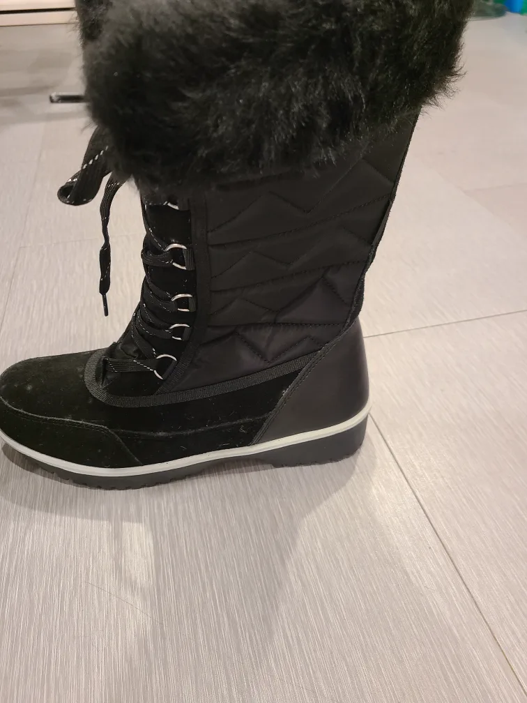 Women's Black Winter Boots image indicator(2)