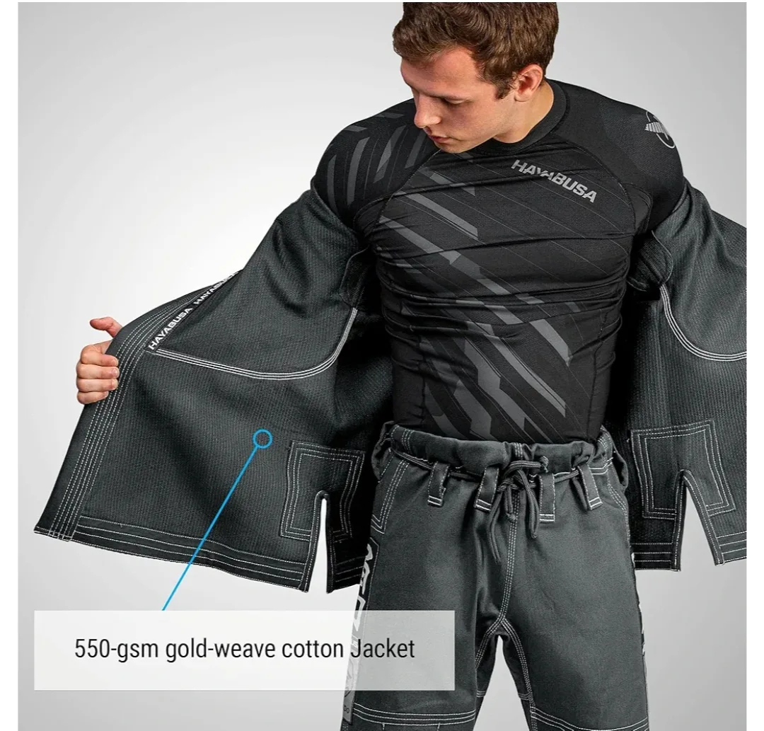 Hayabusa Goorudo 3 Gold Weave Jiu Jitsu Gi image indicator(2)