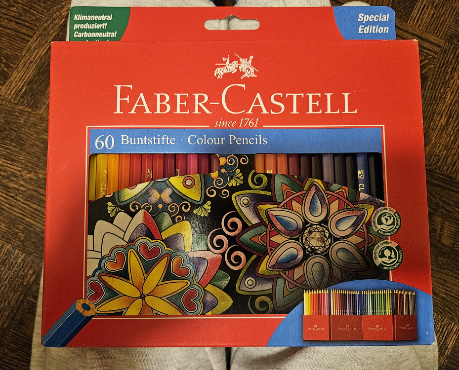Faber-Castell Colour Pencils - 60 Count - Special Edition