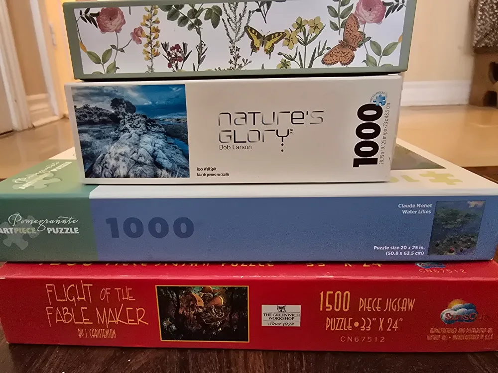 Free! 4 Jigsaw Puzzles - 1000 Piece and 1500 Piece image indicator(2)