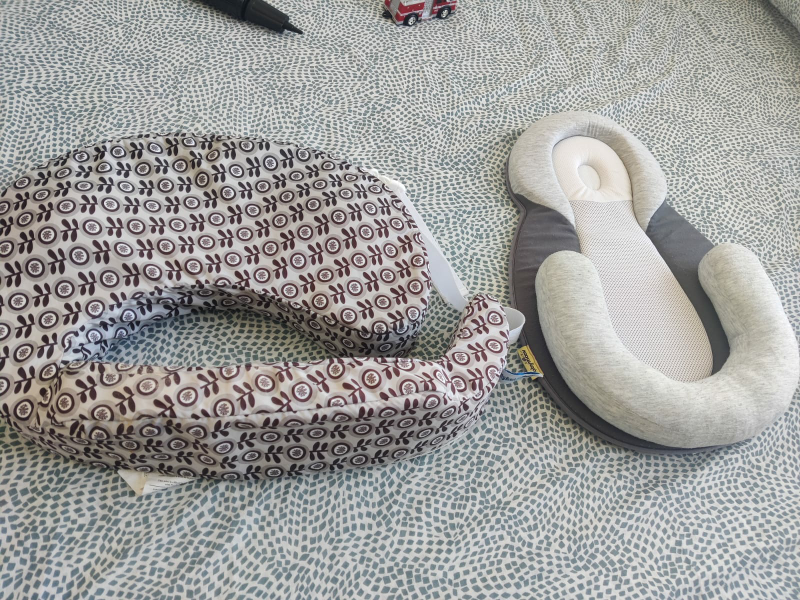 Nursing Pillow and baby lounger #freecycle