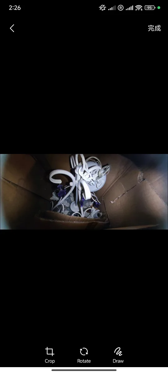 Firefly Kids Lighting Ava Chandelier with Purple Crystals image indicator(2)