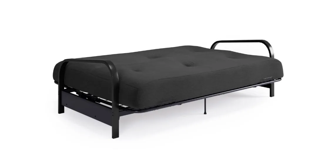 Mainstays Black Metal Arm Futon image indicator(2)