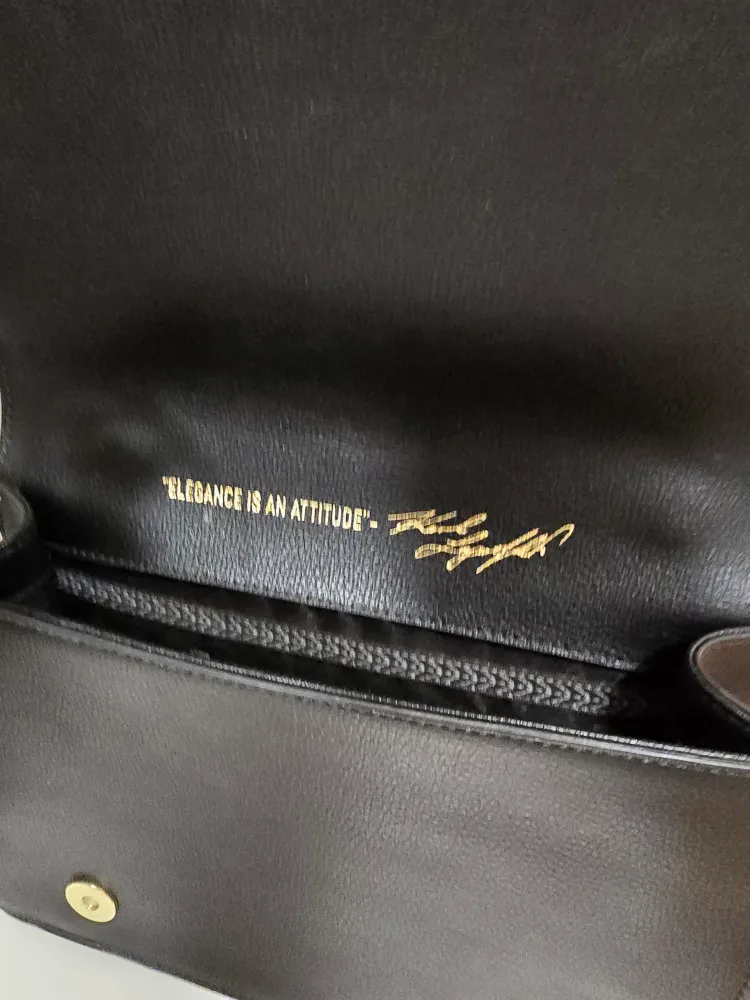 New Karl Lagerfeld Black Handbag for sale $75 image indicator(4)