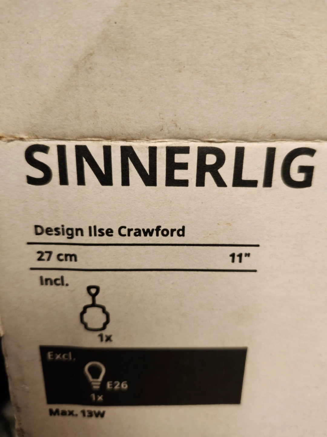 NEW. IKEA SINNERLIG Pendant Light. price in store 60 DOLLARS - photo 2