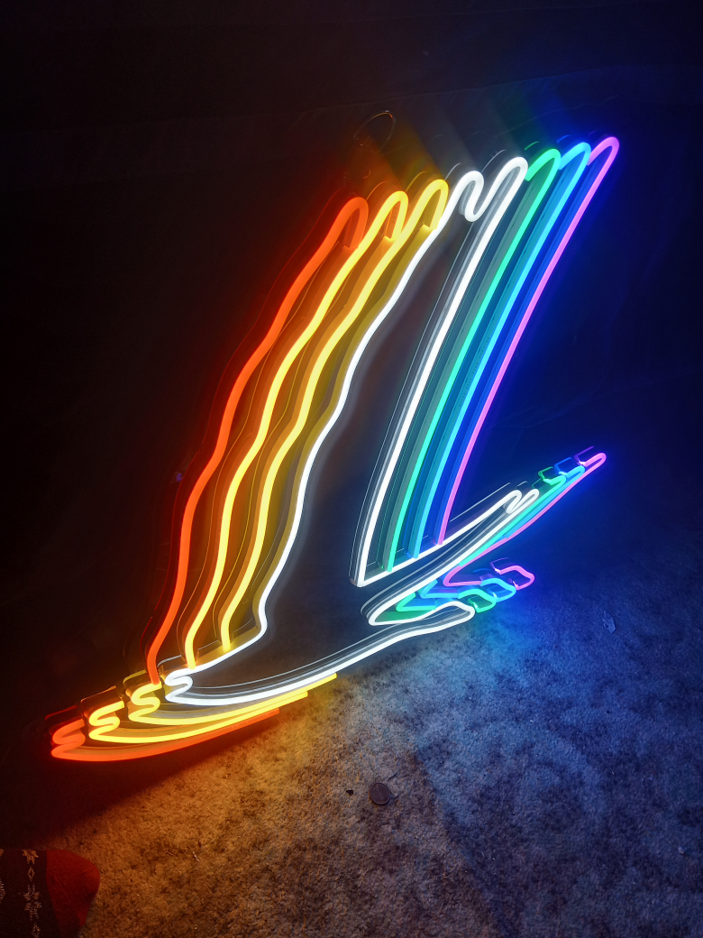Grey Goose Vodka Rainbow LED Store Promo Sign 23x20x1 - photo 3
