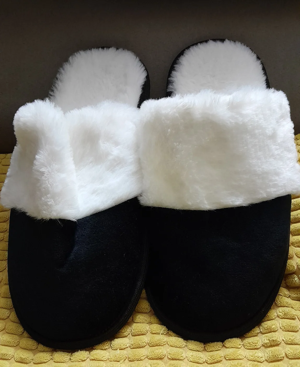 Cozy Fuzzy Slippers . thumbnail
