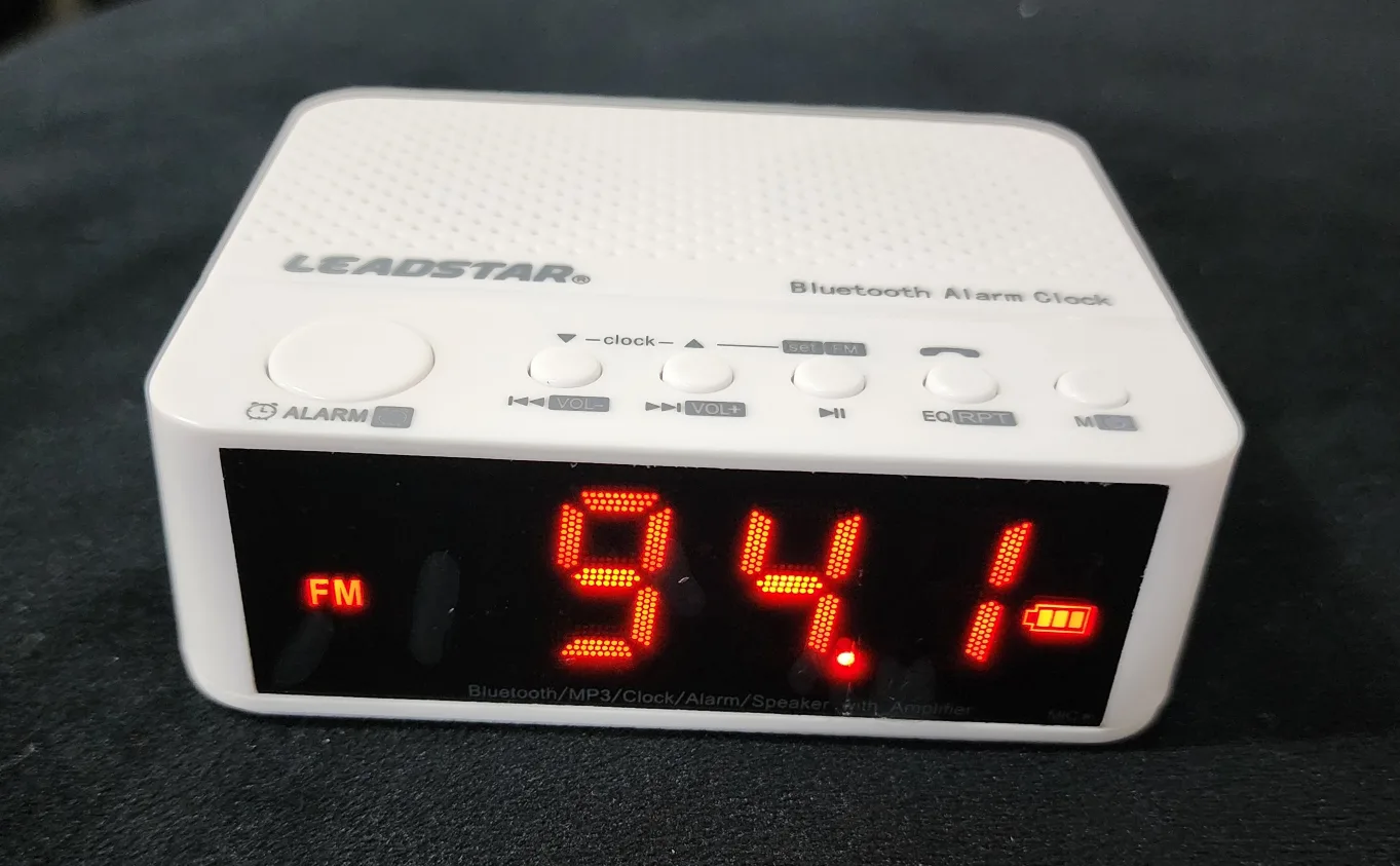 Leadstar Bluetooth Alarm Clock image indicator(2)