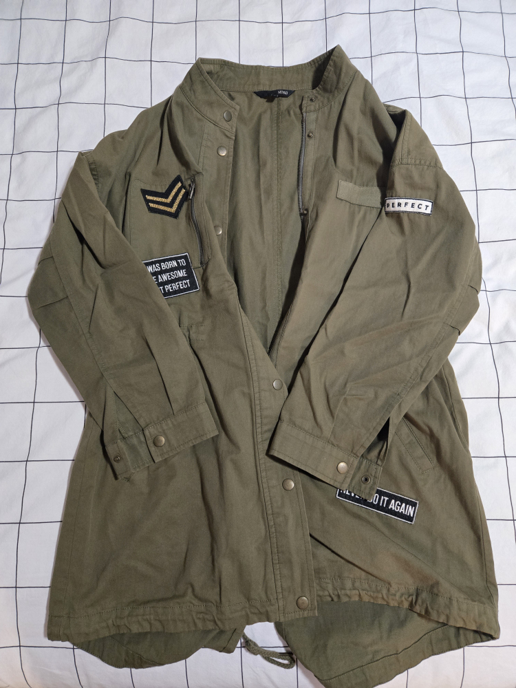 Khaki utility jacket