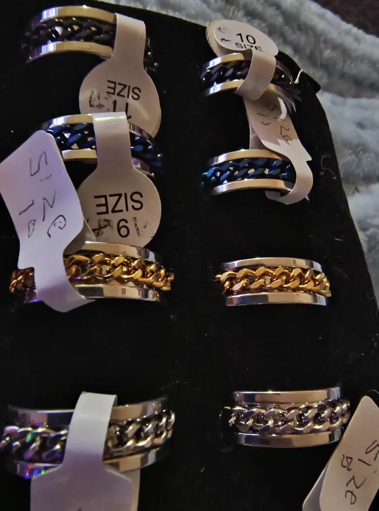 Various  Rings, men's and womens image indicator(6)