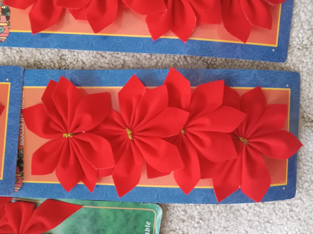 Bulk Red Velvet Christmas Bows image indicator(2)