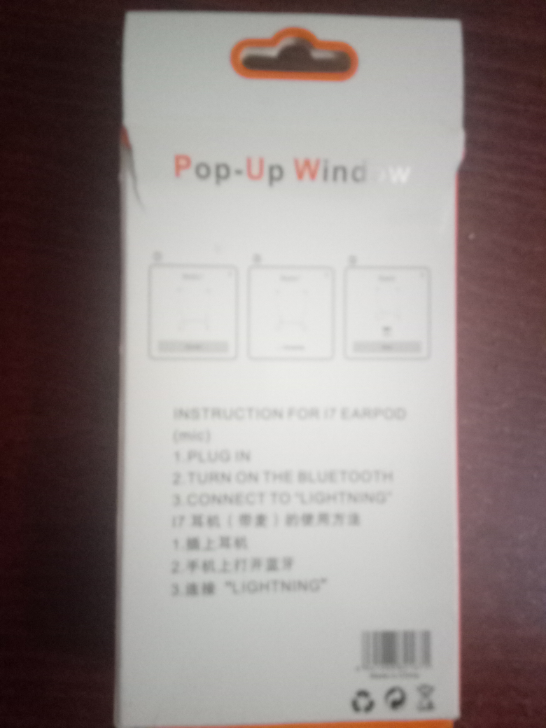 Pop-Up Window Earbuds for iPhone - photo 2