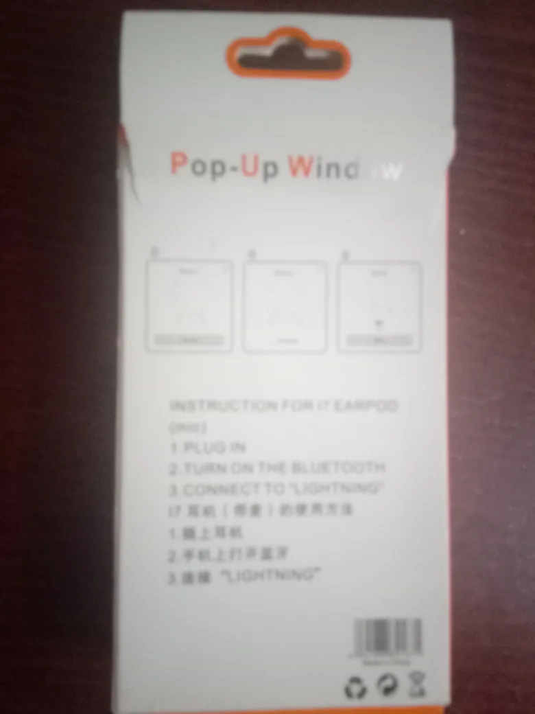 Pop-Up Window Earbuds for iPhone image indicator(2)