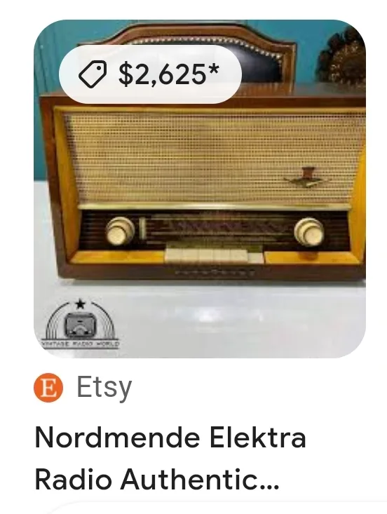 Vintage Nordmende Elektra Radio image indicator(2)