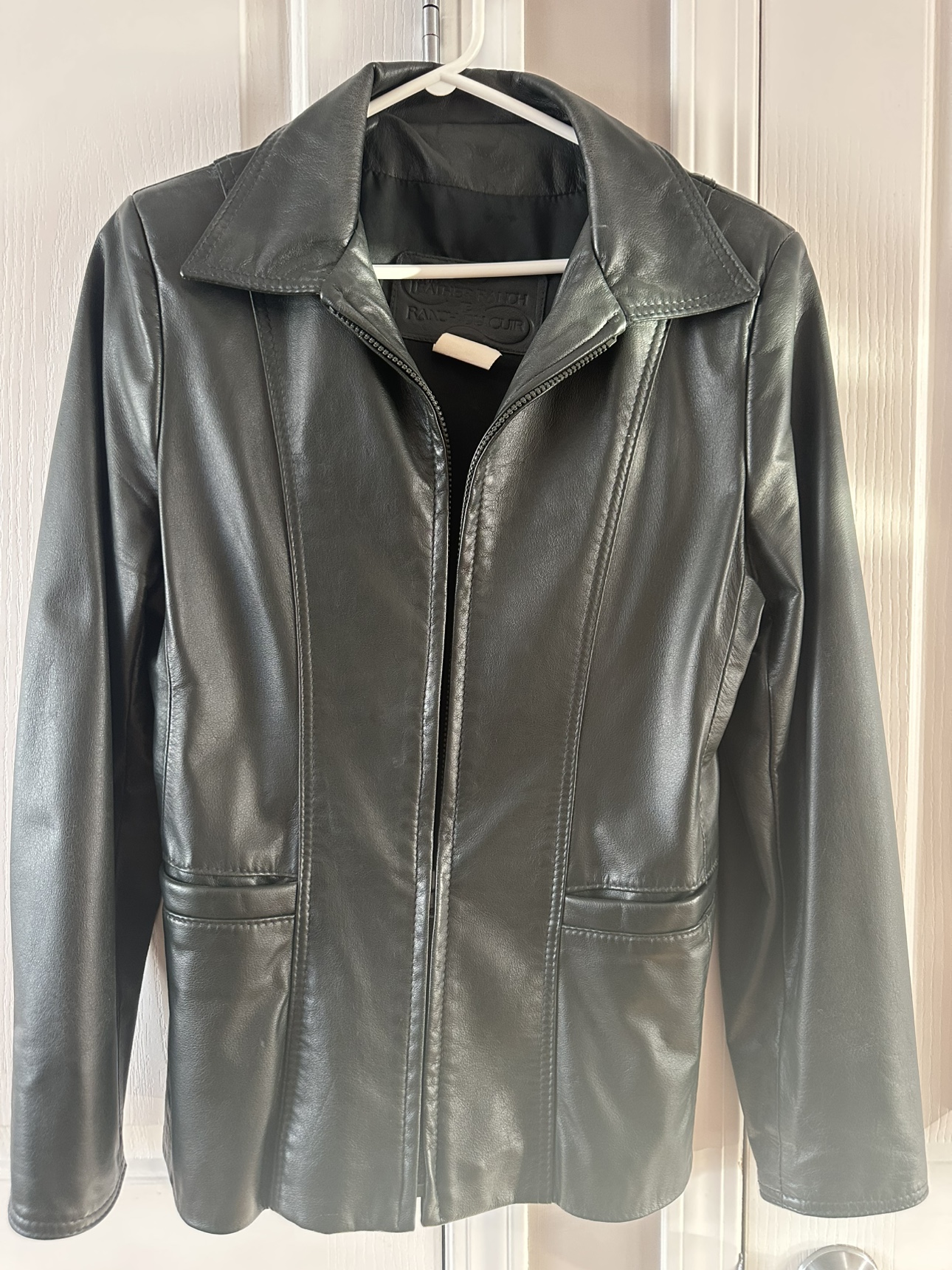 Great Xmas gift.  Leather jacket