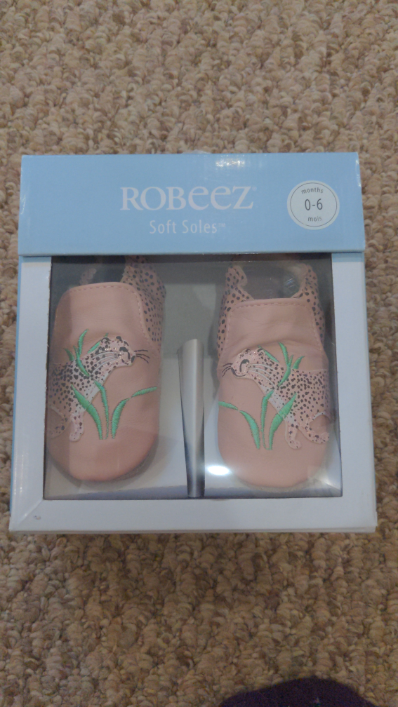 BNIB Cheetah Robeez 0-6m