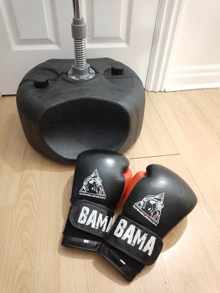 Boxing exercise speed ball and gloves image indicator(3)
