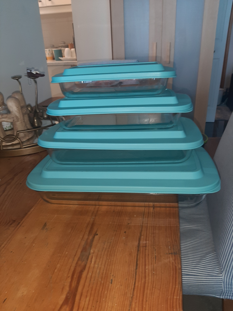 Pyrex Glass Baking Dishes with Lids - photo 3