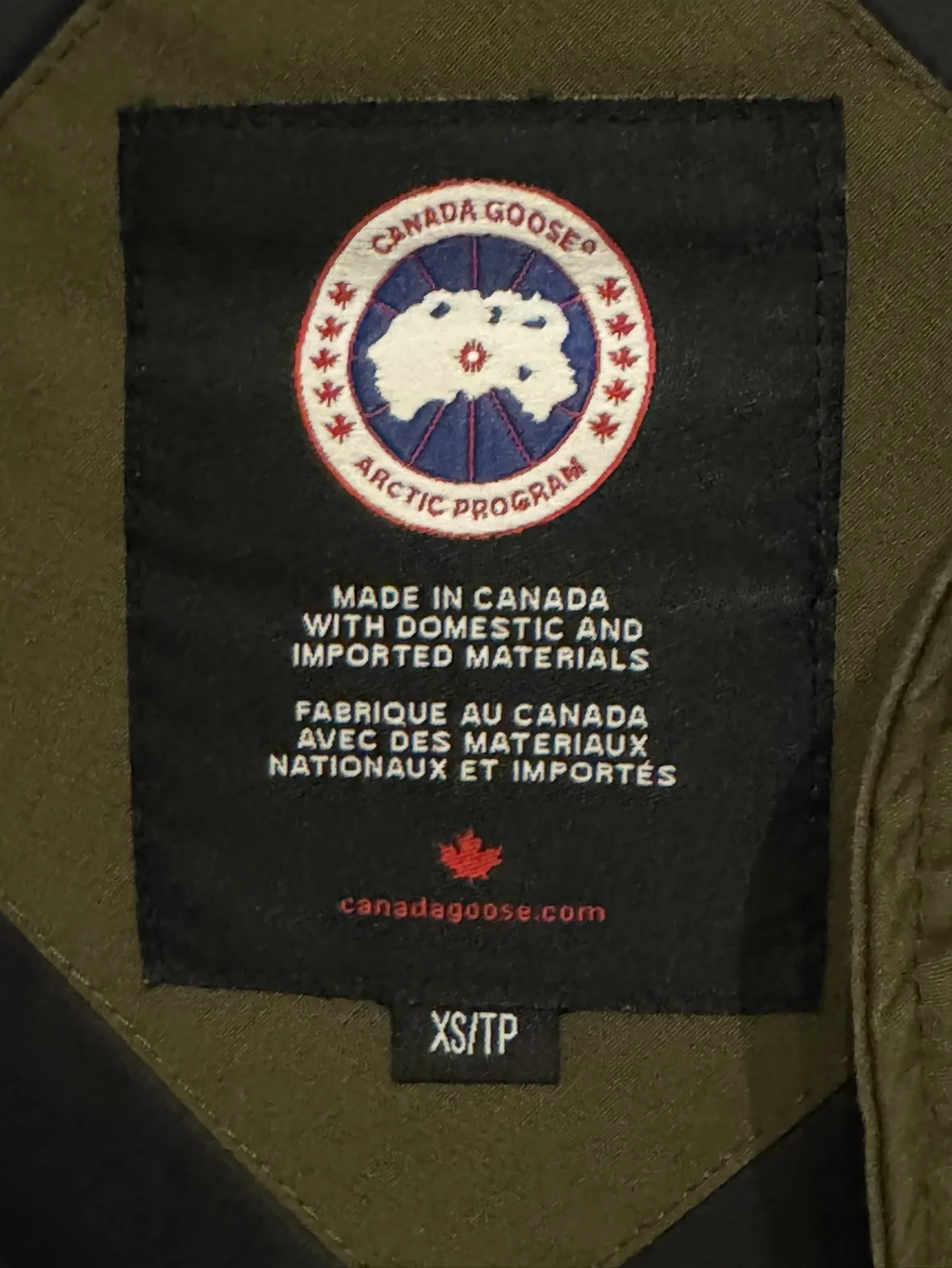Canada Goose Rossclair Parka Heritage XS image indicator(2)