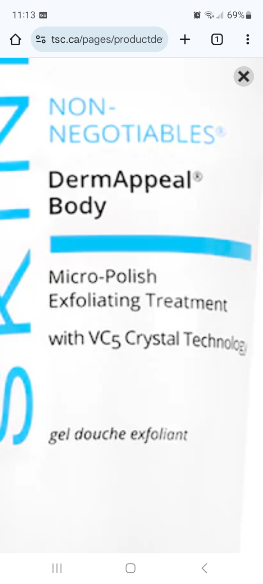 2 x DermAppeal Body Micro-Polish Exfoliating Treatment - photo 3