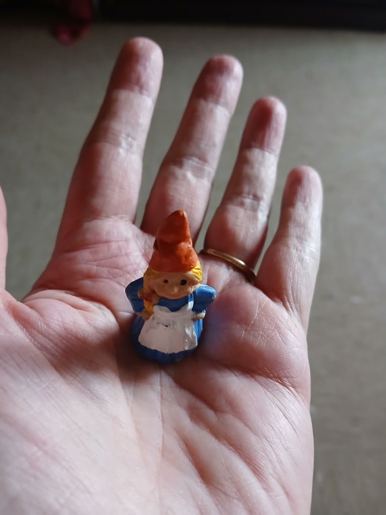Vintage Garden Gnome Figurine #freeçycle