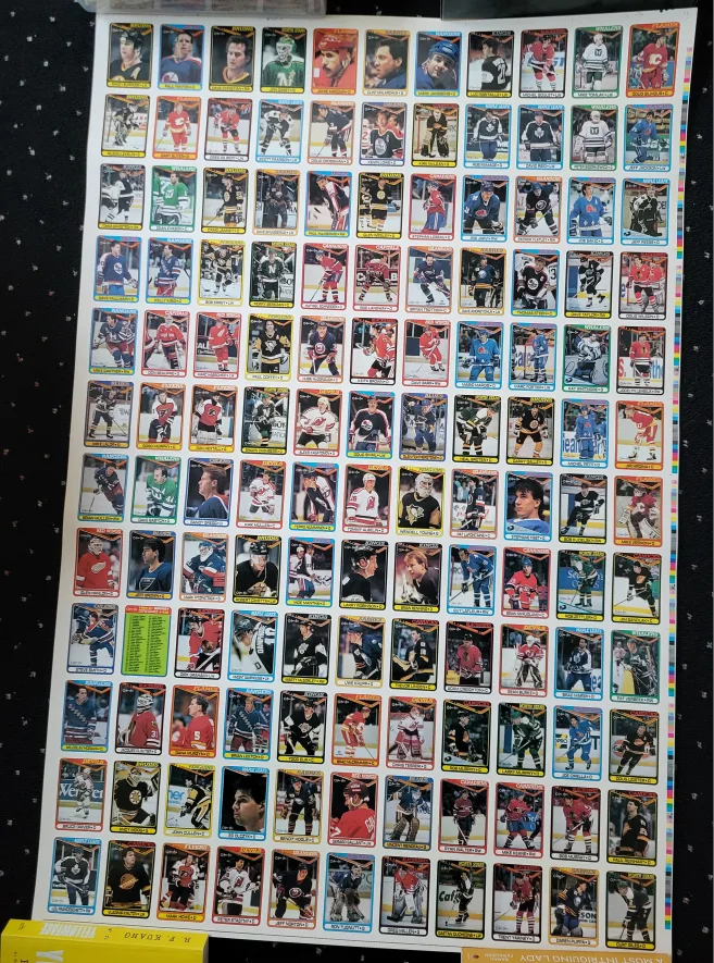 1990-91 O-Pee-Chee Uncut Hockey Card Set image indicator(5)