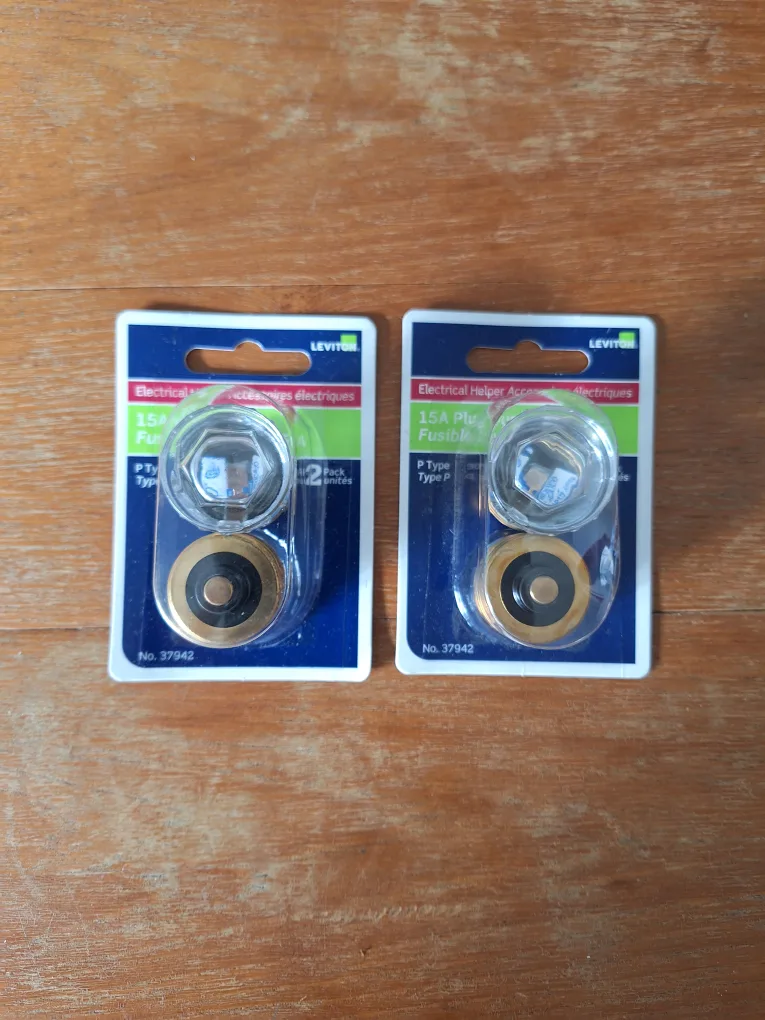 2 Pack Leviton 15A Plug Fuse thumbnail