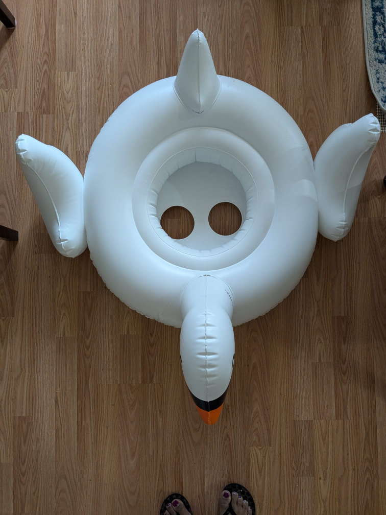 Inflatable Swan Pool Float - photo 2