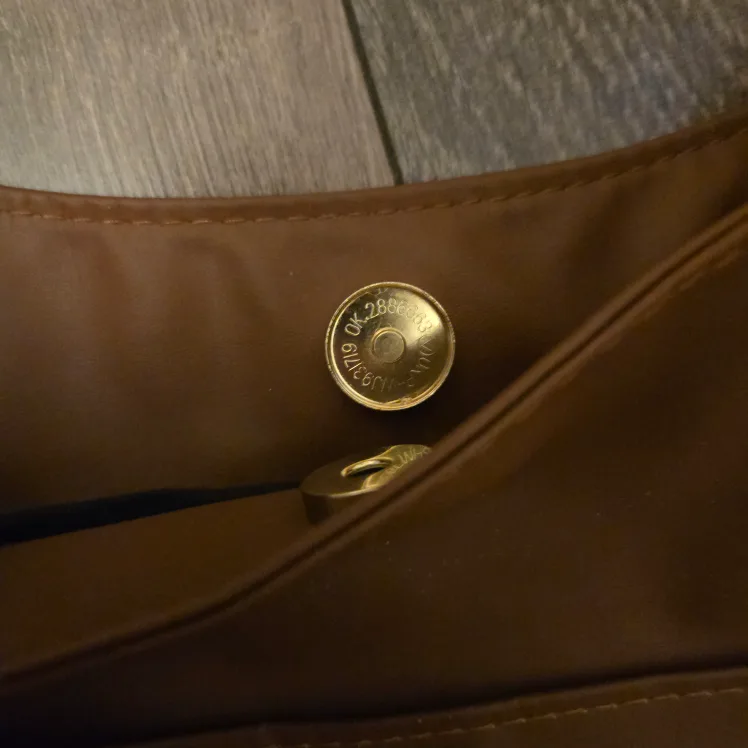 brown faux leather bag image indicator(3)