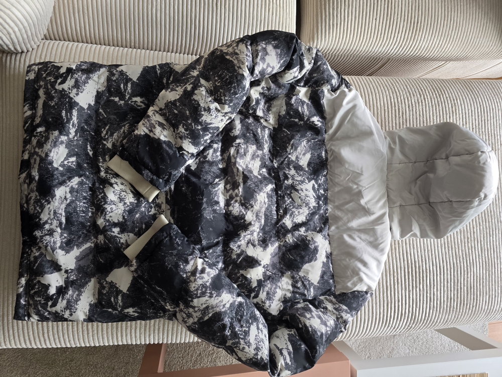 Mountain Pattern Winter Jacket - photo 2