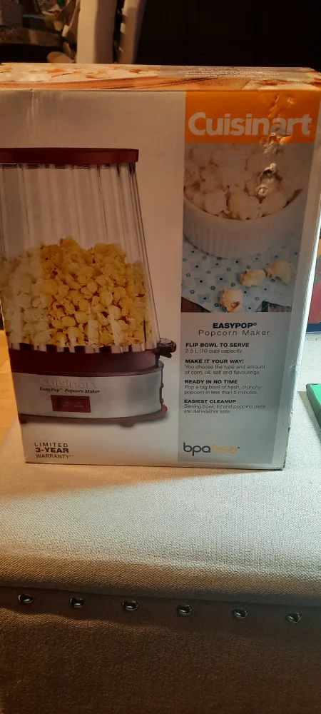 Gently used Cuisinart EasyPop Popcorn Maker image indicator(2)