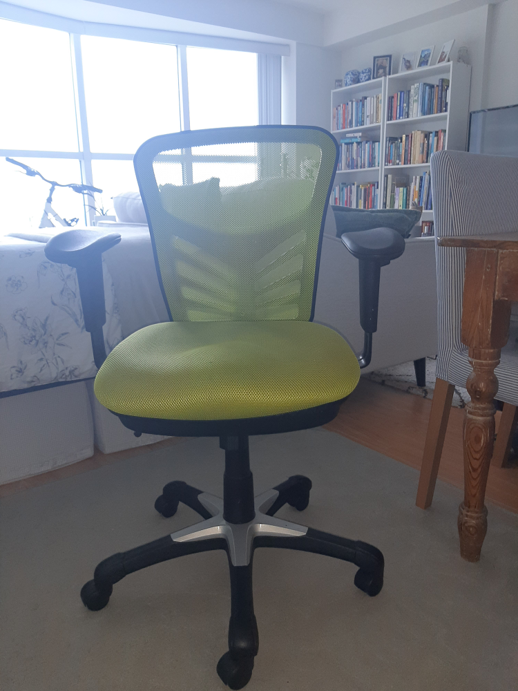 Convergence Economical Green mesh office chair