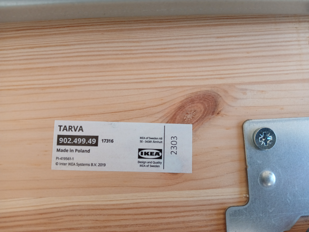 IKEA TARVA Bed Frame, Queen - photo 3