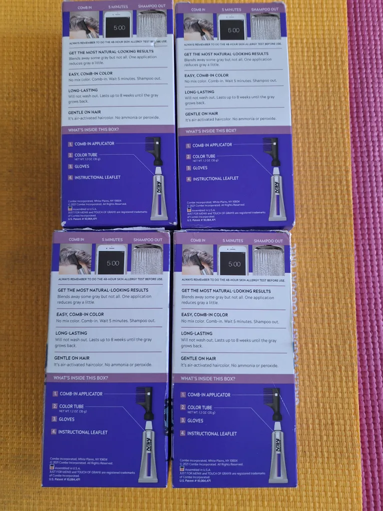 Just For Men Touch of Gray Hair Colour - L Brown - T-25 5 Boxes image indicator(3)