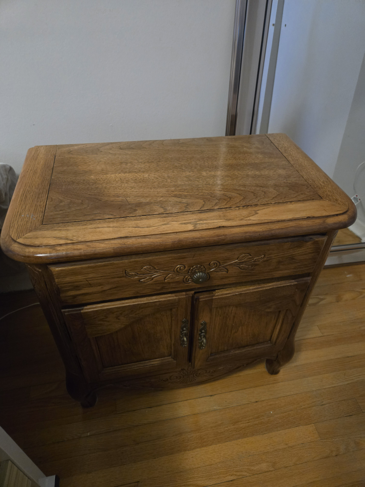 Wooden Nightstand - photo 5