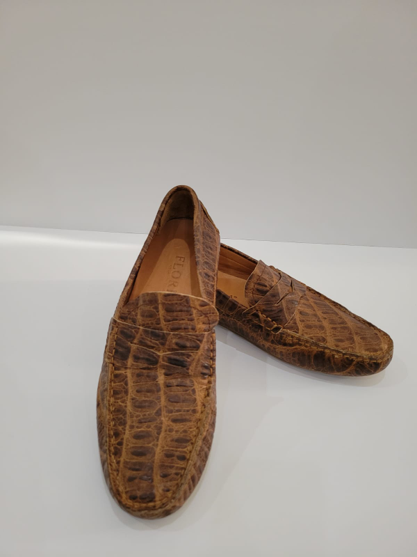 Flora Men's Leather Loafers - photo 2