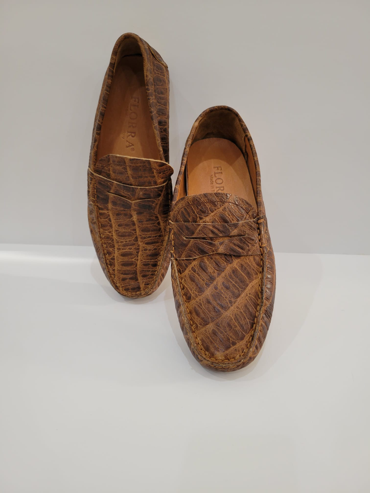 Flora Men's Leather Loafers - photo 5