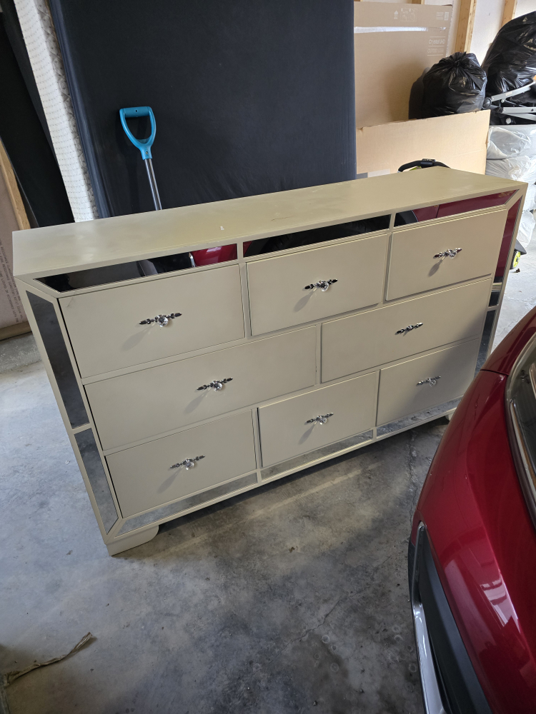 Mirrored Dresser