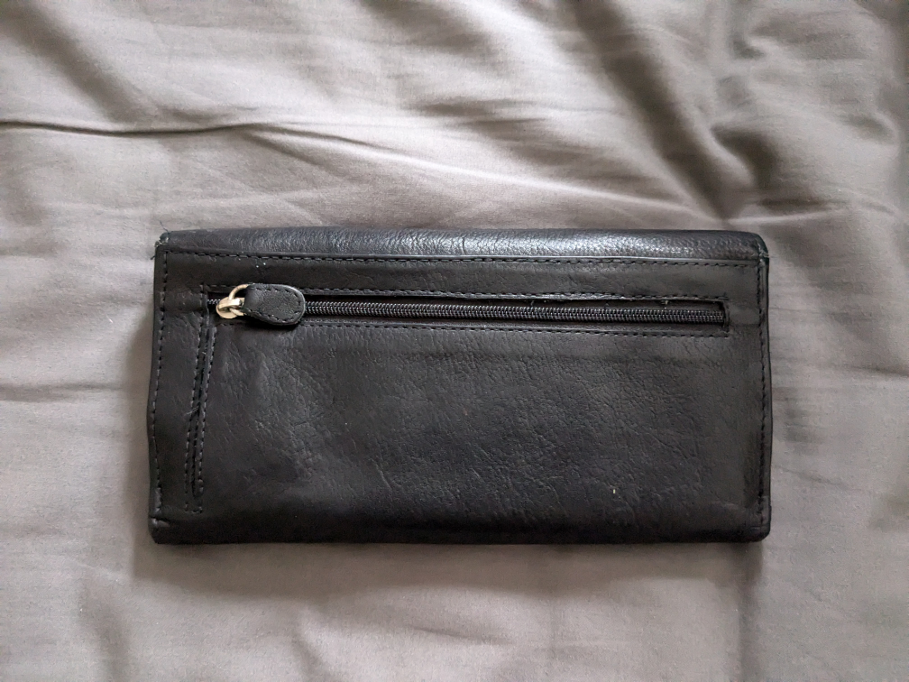 Black Leather Wallet - photo 3