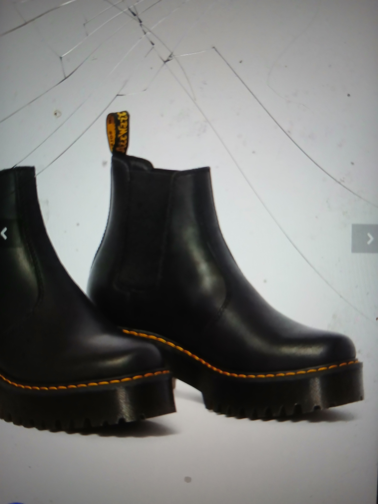 Dr. Martens Black Platform Chelsea Boots